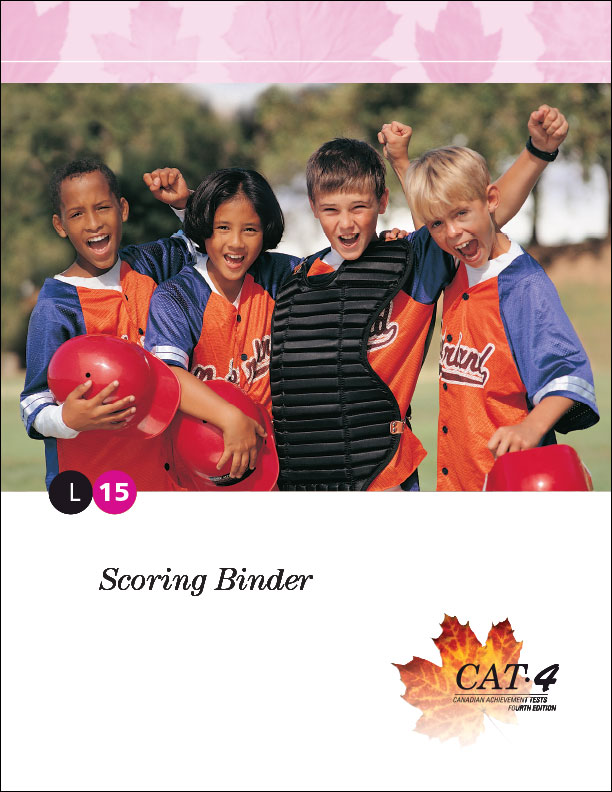 CAT4 Lv15 Scoring Binder