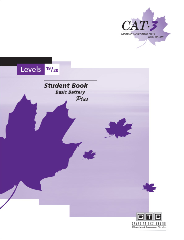 CAT3 Lv19/20 cover
