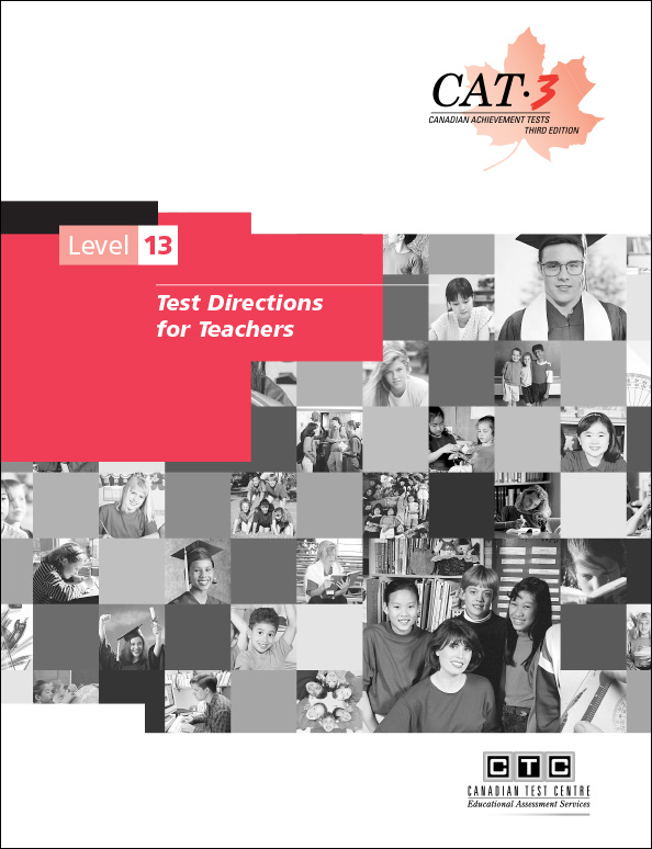 CAT3 directions cover Lv13